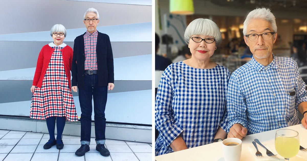 fashionable-elderly-couple-matching-outfits-bonpon-fb