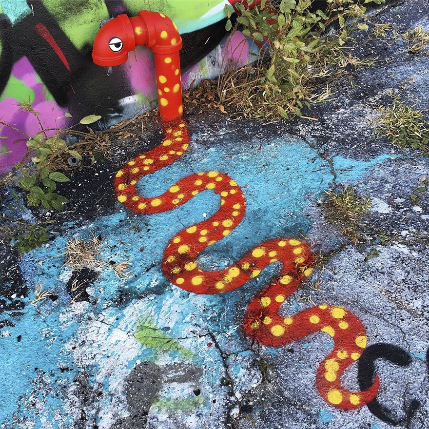 A New York, un artiste de rue transforme le quotidien en art
