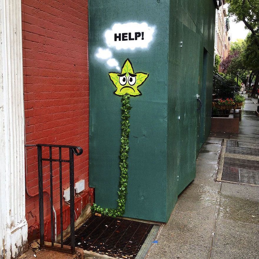 A New York, un artiste de rue transforme le quotidien en art