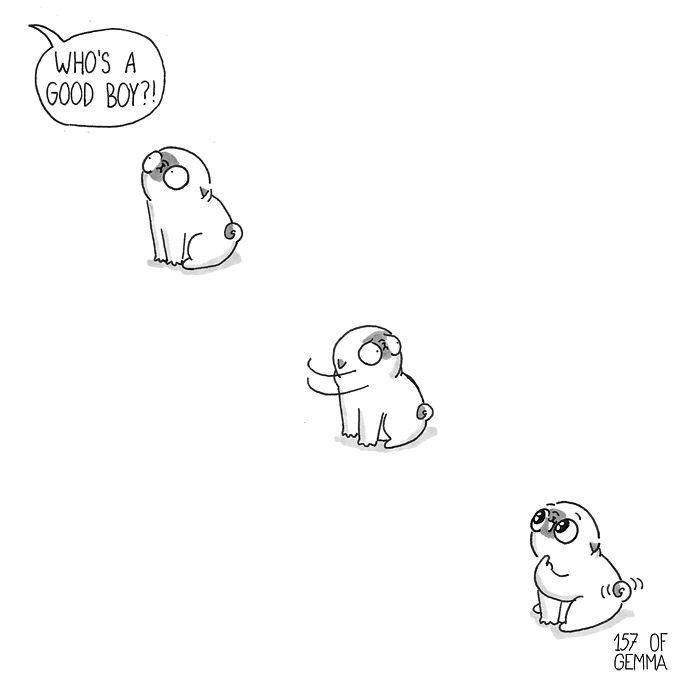 Des bandes dessinées adorables qui résument ce que c'est que de vivre avec un chien Des bandes dessinées adorables qui résument ce que c'est que de vivre avec un chien