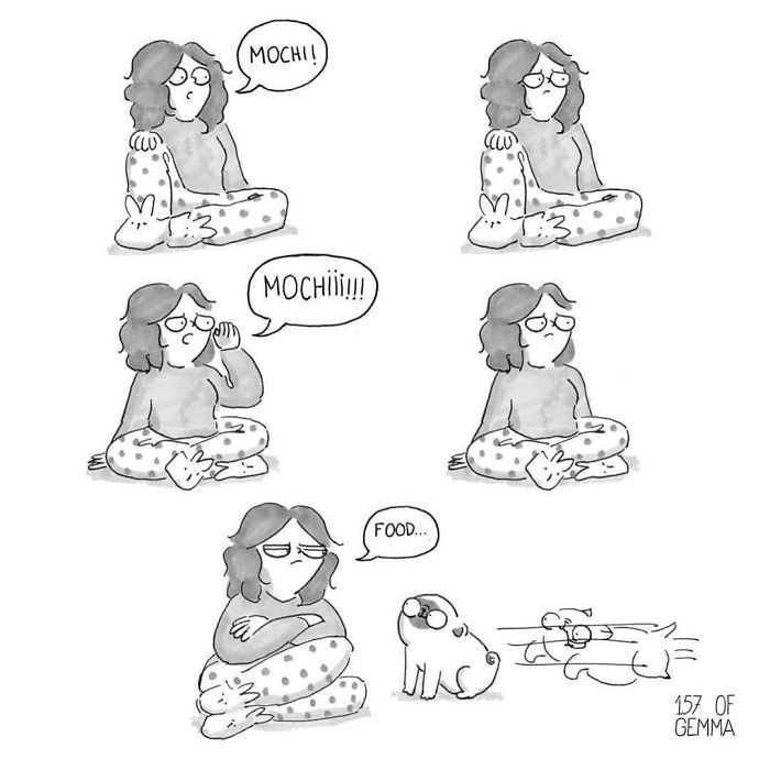 Des bandes dessinées adorables qui résument ce que c'est que de vivre avec un chien Des bandes dessinées adorables qui résument ce que c'est que de vivre avec un chien