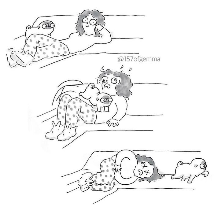 Des bandes dessinées adorables qui résument ce que c'est que de vivre avec un chien Des bandes dessinées adorables qui résument ce que c'est que de vivre avec un chien