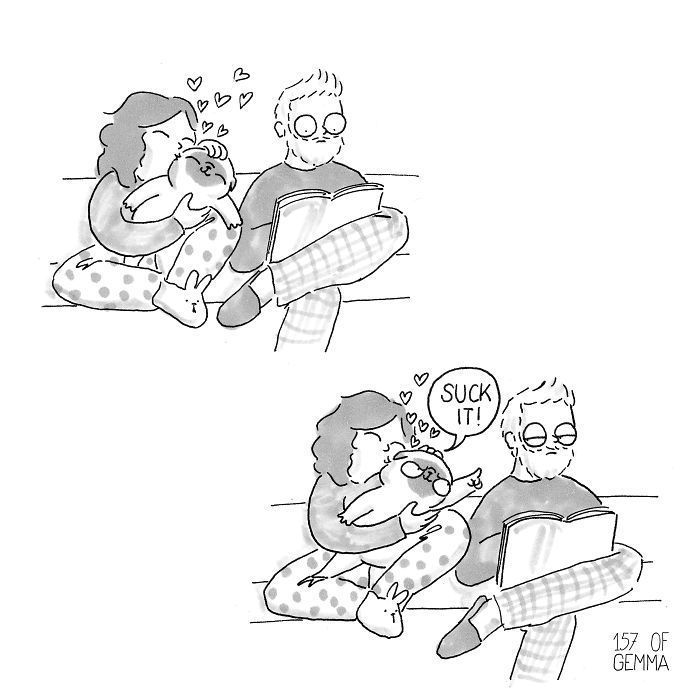 Des bandes dessinées adorables qui résument ce que c'est que de vivre avec un chien Des bandes dessinées adorables qui résument ce que c'est que de vivre avec un chien