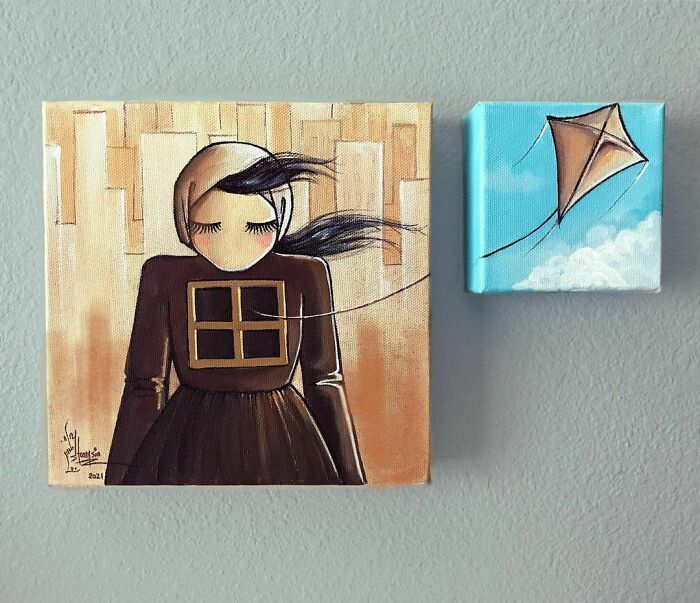 40 Heartbreaking Works By The First Female Afghan Street Artist