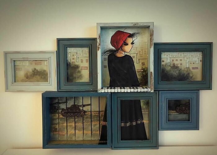 40 Heartbreaking Works By The First Female Afghan Street Artist