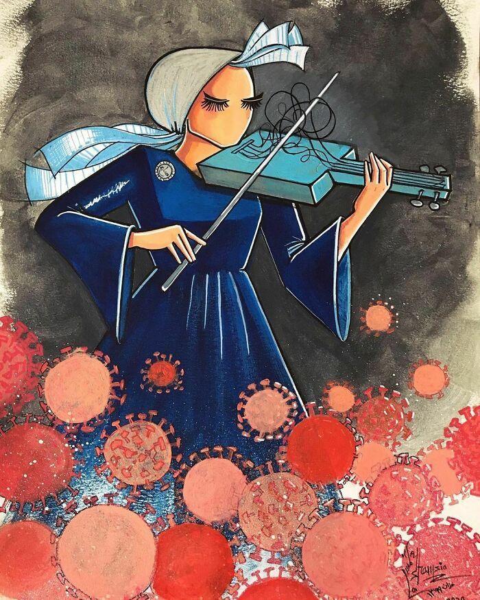 40 Heartbreaking Works By The First Female Afghan Street Artist