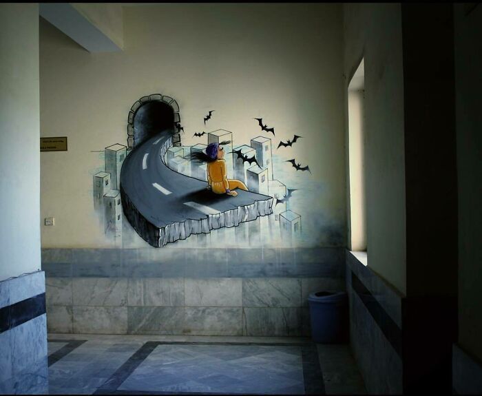 40 Heartbreaking Works By The First Female Afghan Street Artist