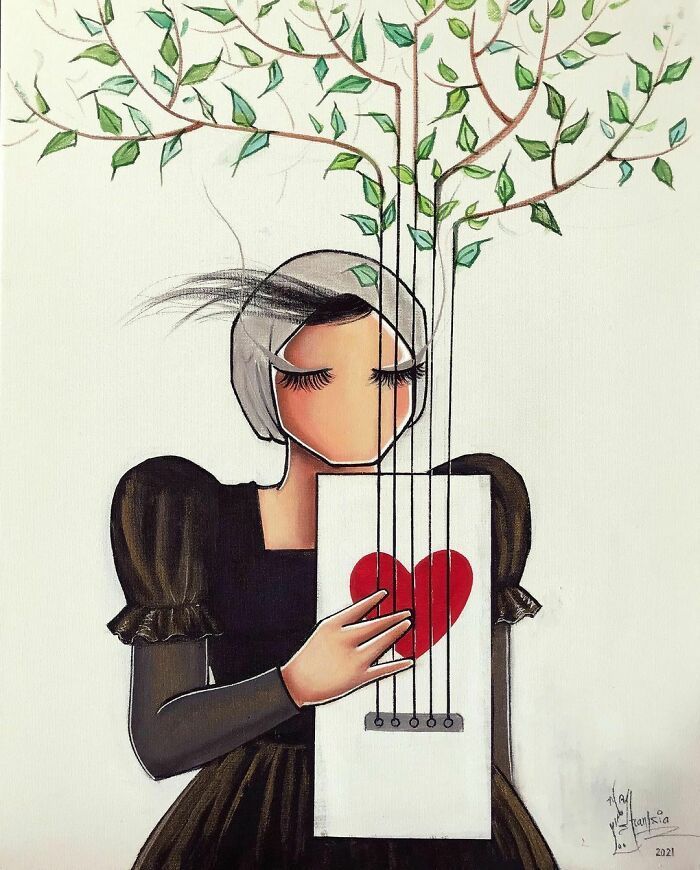 40 Heartbreaking Works By The First Female Afghan Street Artist