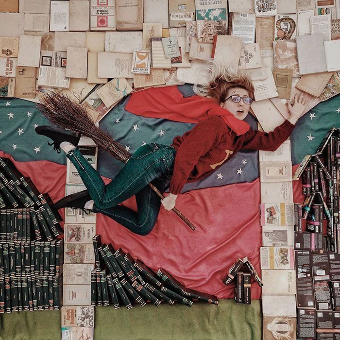 55 Impressive Installations Created By A Book Lover And Photographer Combining Her Two Hobbies
