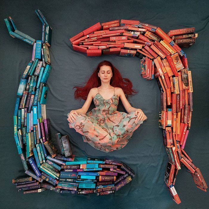 55 Impressive Installations Created By A Book Lover And Photographer Combining Her Two Hobbies