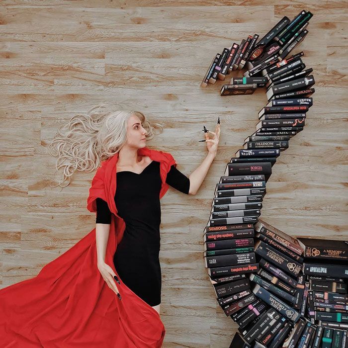 55 Impressive Installations Created By A Book Lover And Photographer Combining Her Two Hobbies