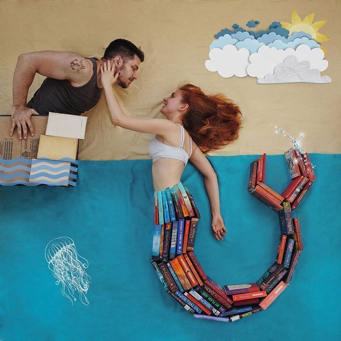 55 Impressive Installations Created By A Book Lover And Photographer Combining Her Two Hobbies