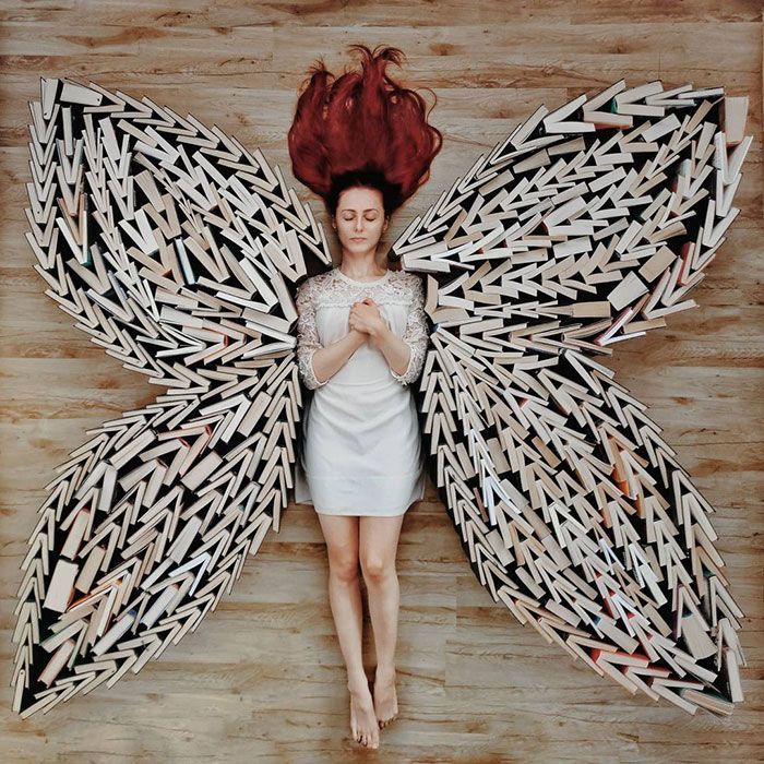 55 Impressive Installations Created By A Book Lover And Photographer Combining Her Two Hobbies