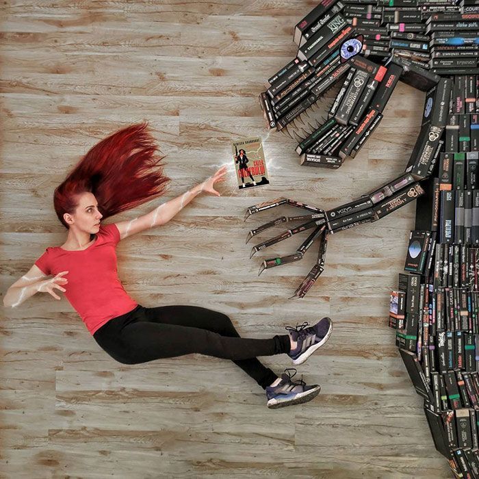 55 Impressive Installations Created By A Book Lover And Photographer Combining Her Two Hobbies