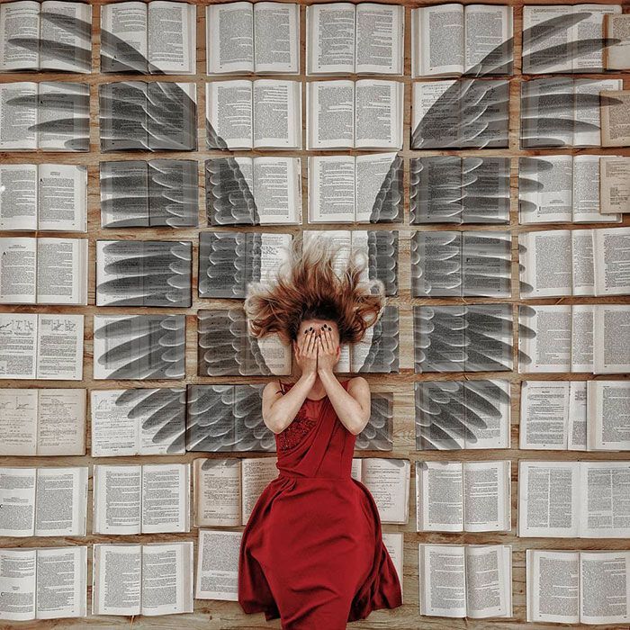 55 Impressive Installations Created By A Book Lover And Photographer Combining Her Two Hobbies
