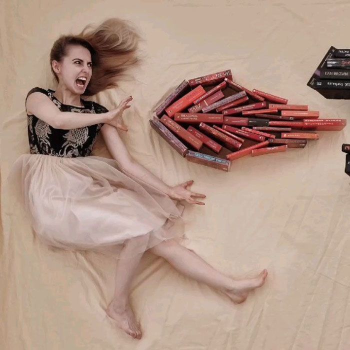 55 Impressive Installations Created By A Book Lover And Photographer Combining Her Two Hobbies