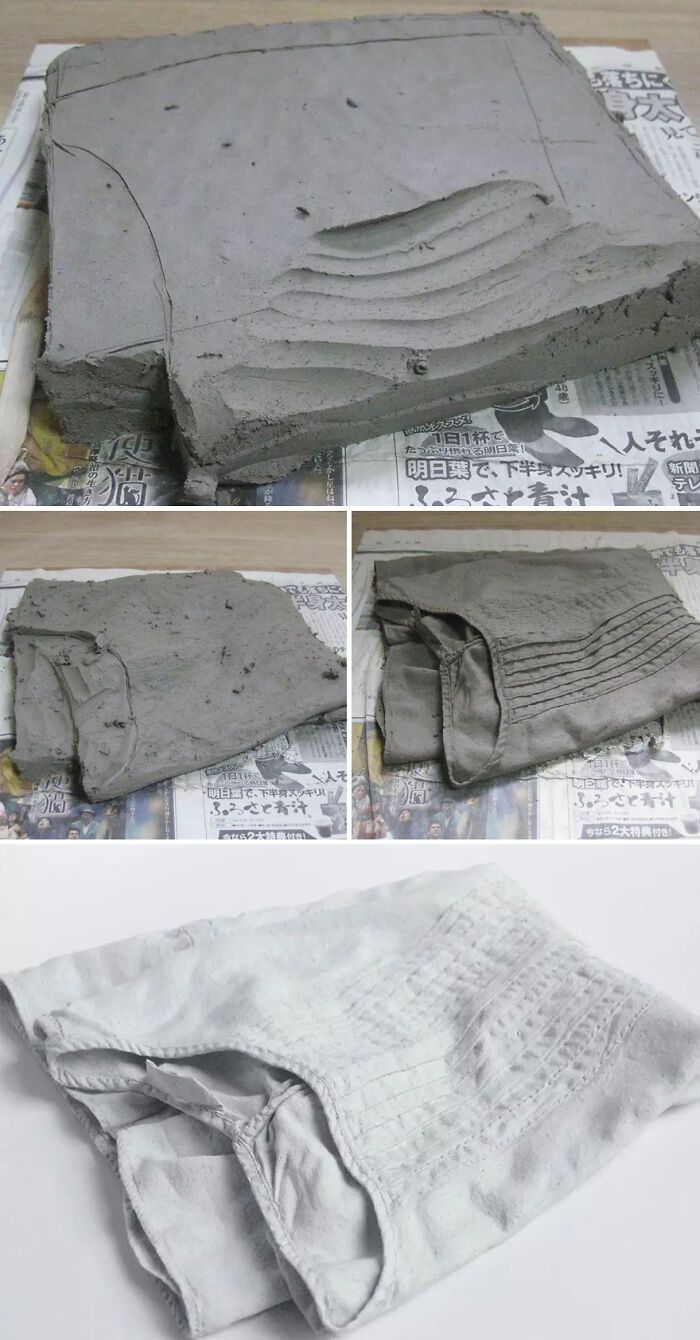 This Japanese Artist Uses Soft Clay To Carve Out Hyper-Realistic Clothing And Accessories (30 Pics)