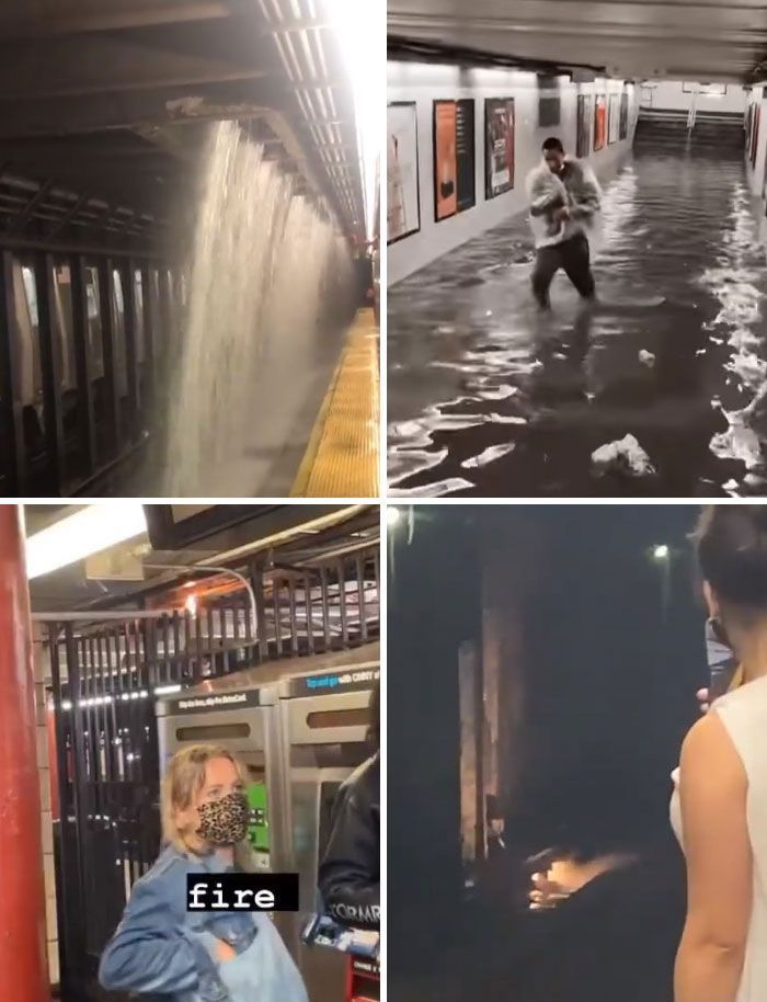 People Are Horrified By The Scenes Of Apocalyptic Flooding In New York City (34 Photos)