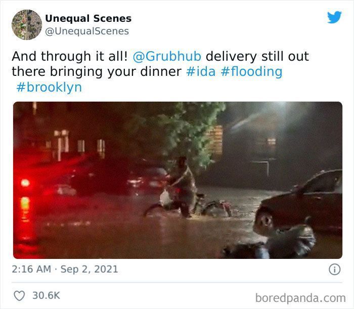 People Are Horrified By The Scenes Of Apocalyptic Flooding In New York City (34 Photos)