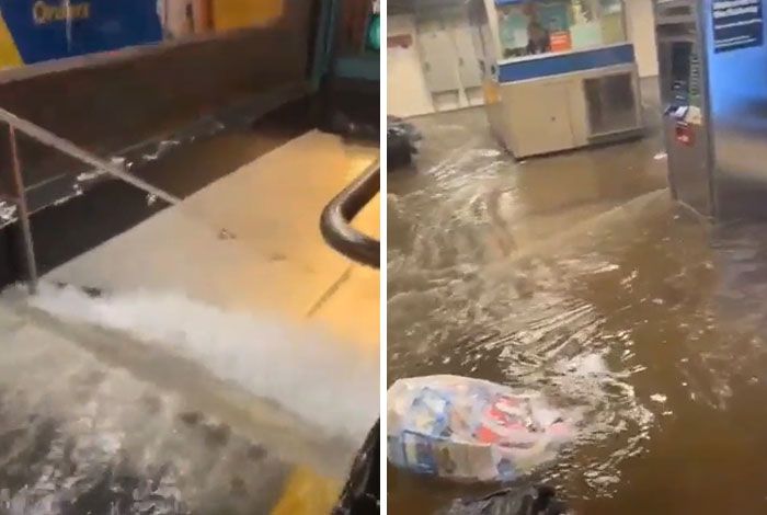 People Are Horrified By The Scenes Of Apocalyptic Flooding In New York City (34 Photos)