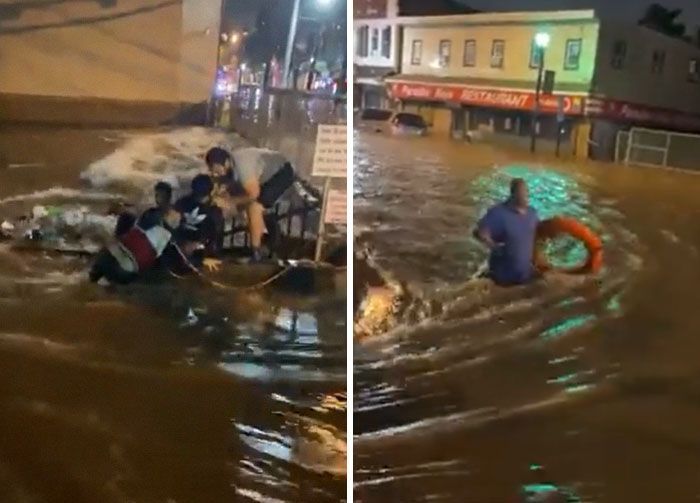 People Are Horrified By The Scenes Of Apocalyptic Flooding In New York City (34 Photos)