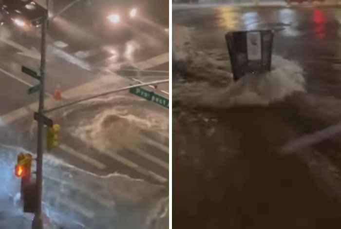 People Are Horrified By The Scenes Of Apocalyptic Flooding In New York City (34 Photos)