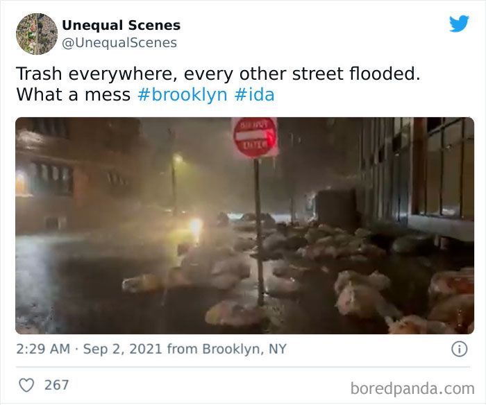 People Are Horrified By The Scenes Of Apocalyptic Flooding In New York City (34 Photos)
