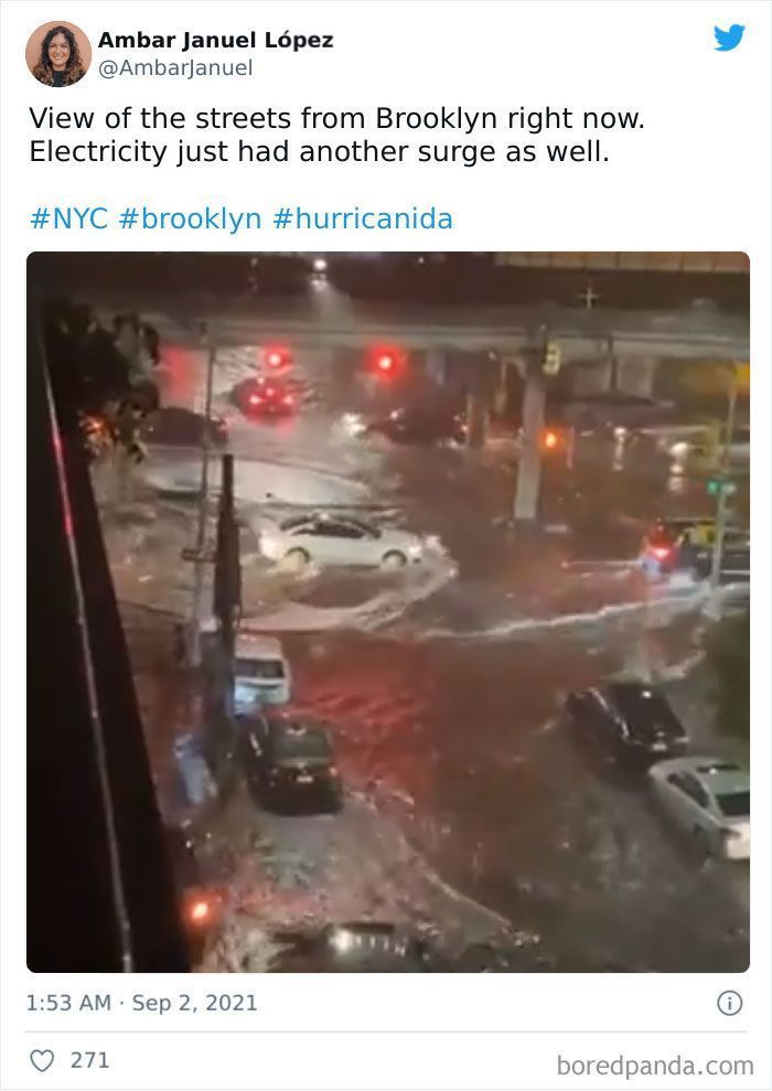 People Are Horrified By The Scenes Of Apocalyptic Flooding In New York City (34 Photos)