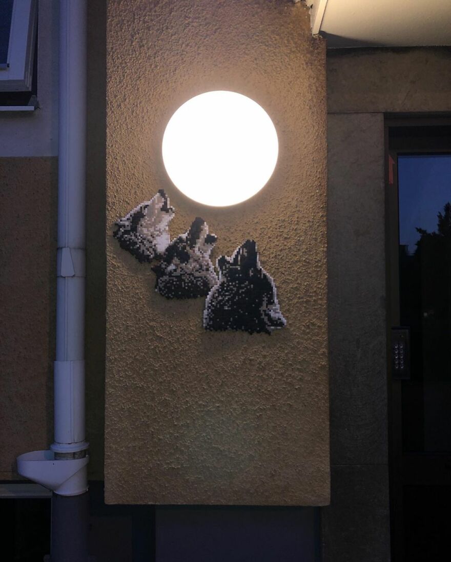 Artist ‘Vandalizes’ The Streets With His Fun And Unique Pixel Art (30 Pics)