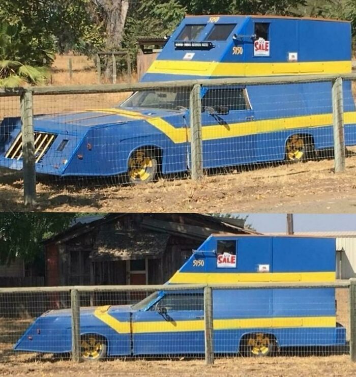 la voiture que nous avons tous dessinée au jardin d’enfants