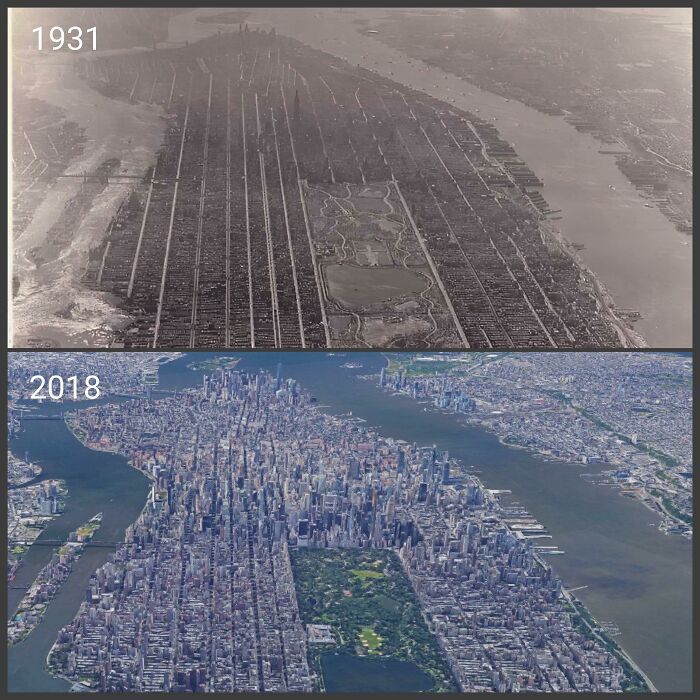 manhattan, 1931 à 2018