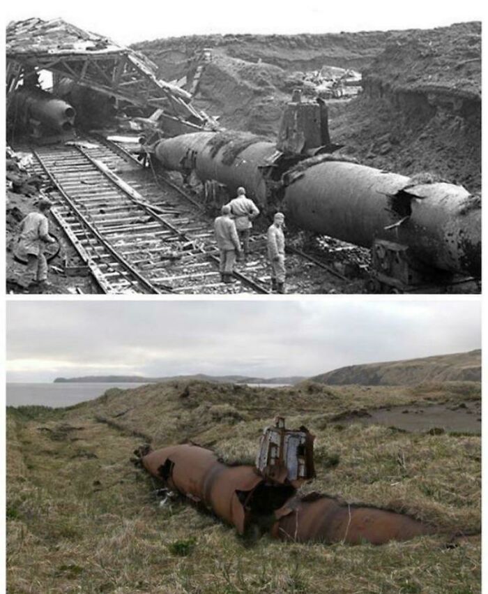 mini-sous-marin japonais capturé dans les îles aleutiennes, 1943 et 2021