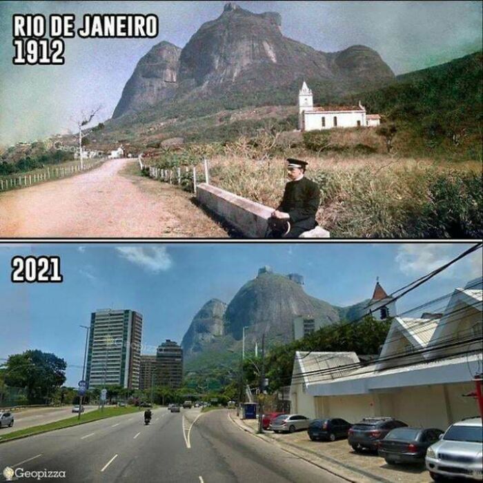 rio de janeiro, brasil 100 ans d’écart