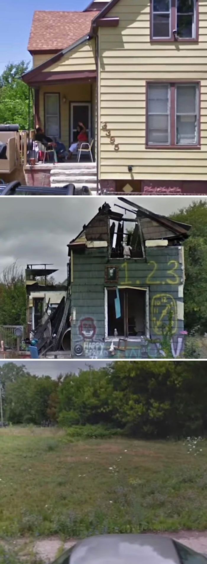 petite maison à detroit 2009, 2011 et 2015