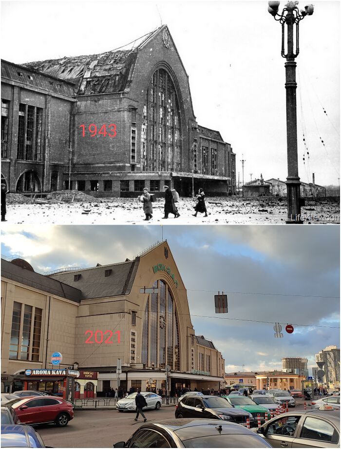 gare centrale de la capitale de l’ukraine