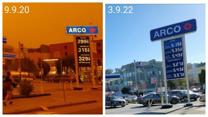 le jour où le ciel est devenu orange à san francisco vs aujourd’hui