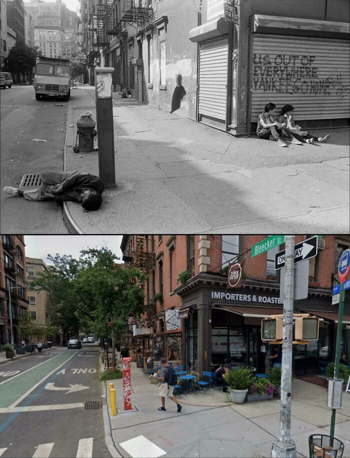 Les choses ont beaucoup changé à Manhattan depuis les années 1970.