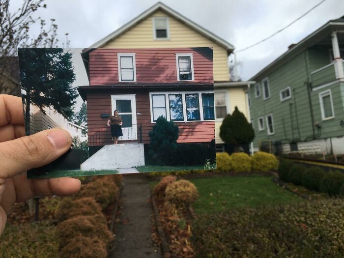 La maison de grand-mère 1979 vs. aujourd’hui