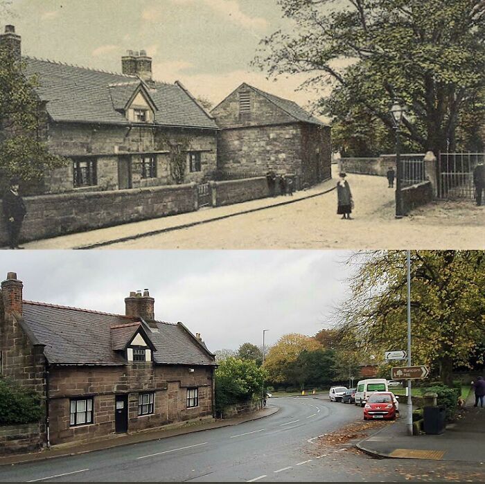 les photos sont de 1900-2021 de la ferme de brookfield, weston road, en angleterre.