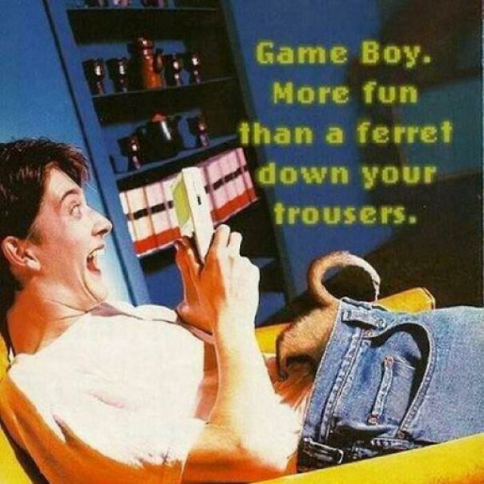 c’est une vraie publicité pour la gameboy dans les années 1990