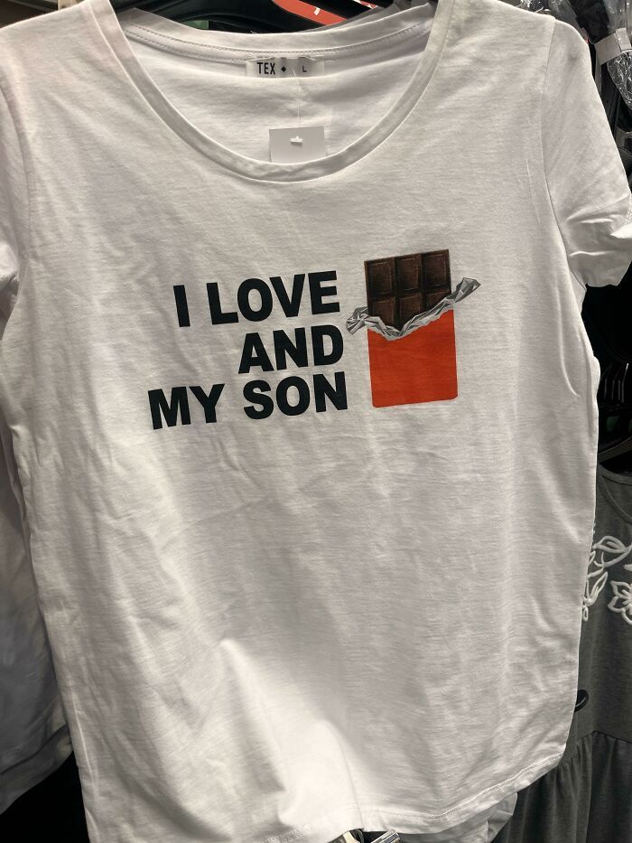 a trouvé ce t-shirt dans une épicerie