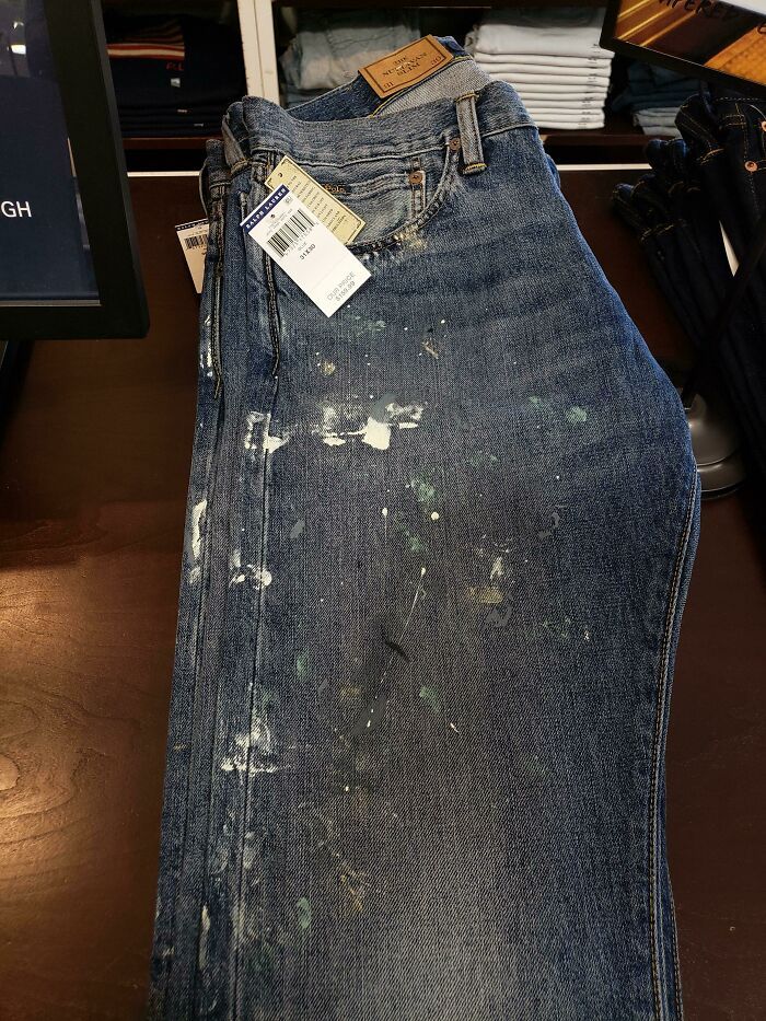 ce jean “créateur” à 160 dollars