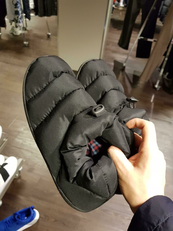 ma veste s’est transformée en une paire de chaussures