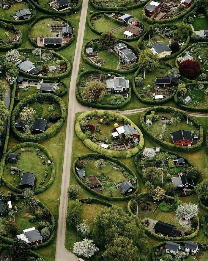 les jardins ronds conçus par carl theodor sor sor sorensen