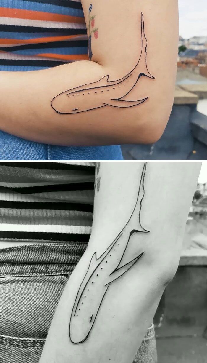 tatouage de requin