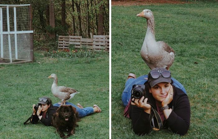 Sache juste que chaque fois que je poste une jolie photo, les coulisses ressemblent généralement à ça.