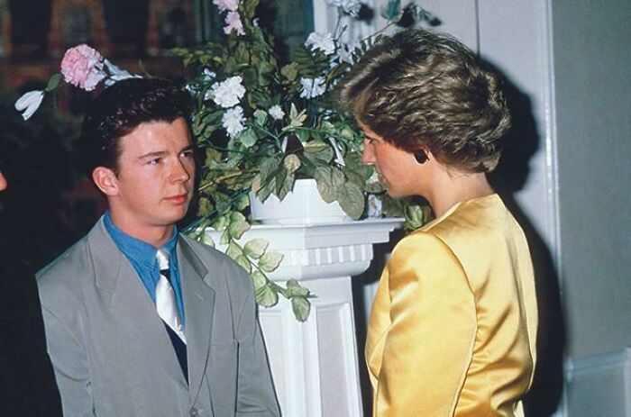 rick astley rencontre la princesse diana, 1988