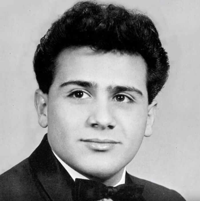 danny devito à l’école préparatoire oratoire, summit, nj, 1961