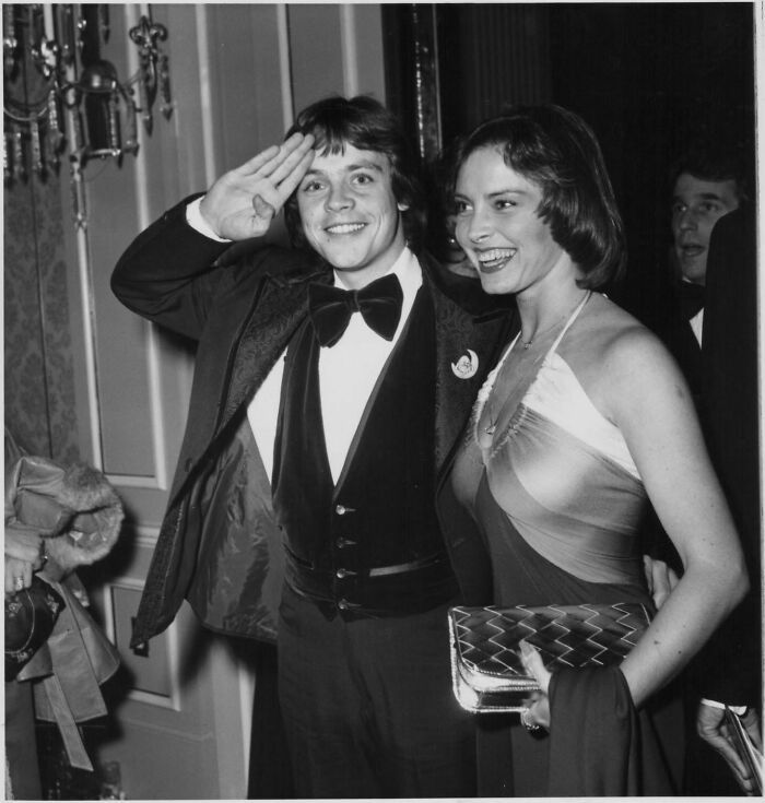 mark hamill et sa femme marilou en 1978