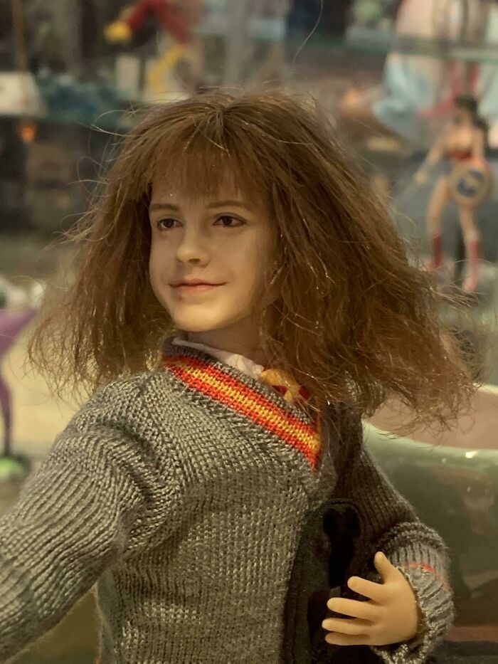 cette figurine d’hermione granger aux studios universels
